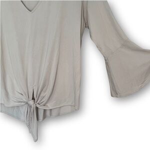 Veronica M Stretch Bell Sleeve Blouse